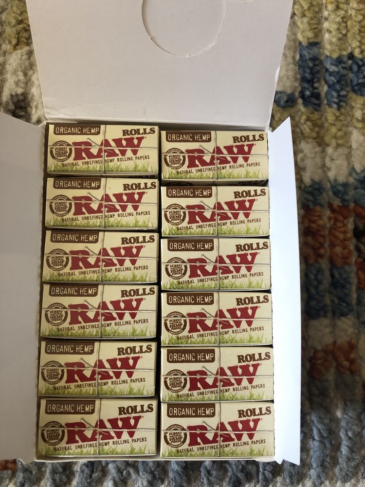 RAW ROLLS Organic Hemp