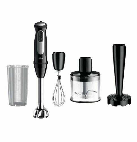 Погружной блендер 4 в 1 Braun MQ55307MBK