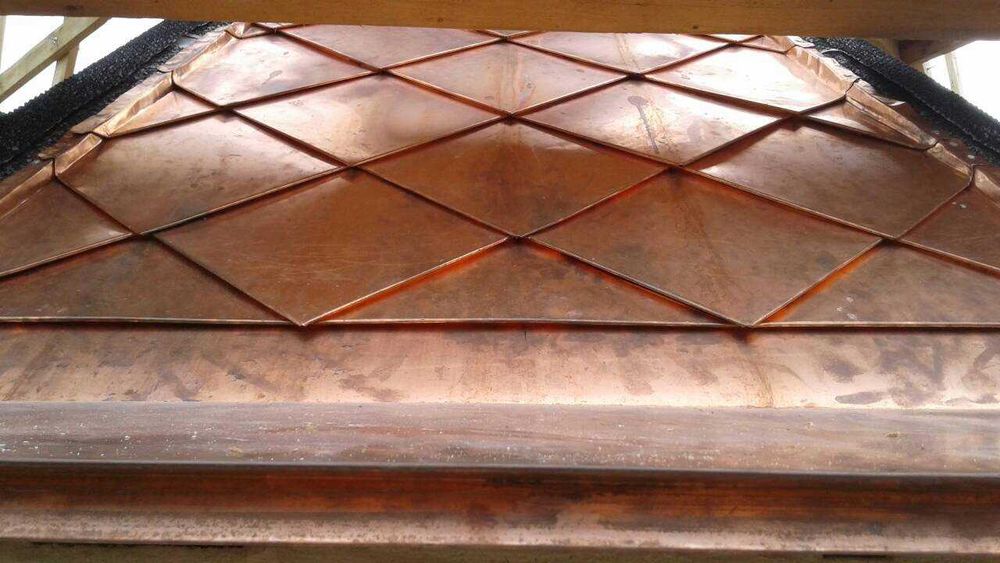 Tabla din Cupru pentru acoperisuri la comanda sau pe stoc