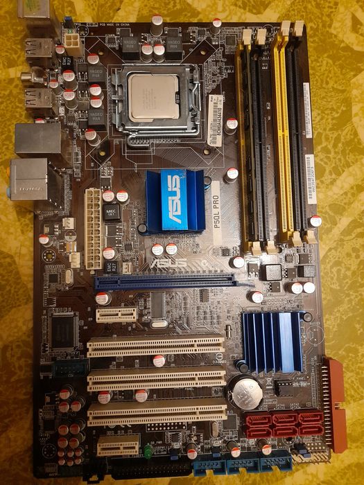 Материнская плата Asus P5QL Pro 775 + e6550 + 2gb ddr2