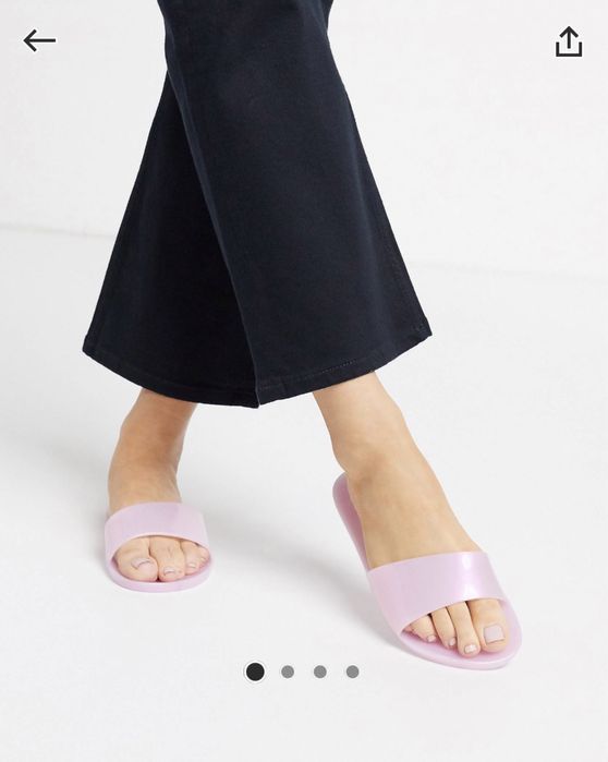 Чисто нови гумени чехли Asos Design, размер 39 (38.5)