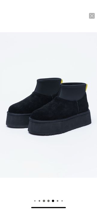Ugg platforma negrii 36