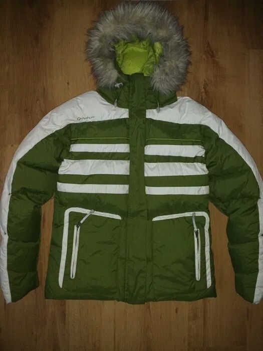 Geaca ski/casual de damă Quechua cu puf mărimea S/M