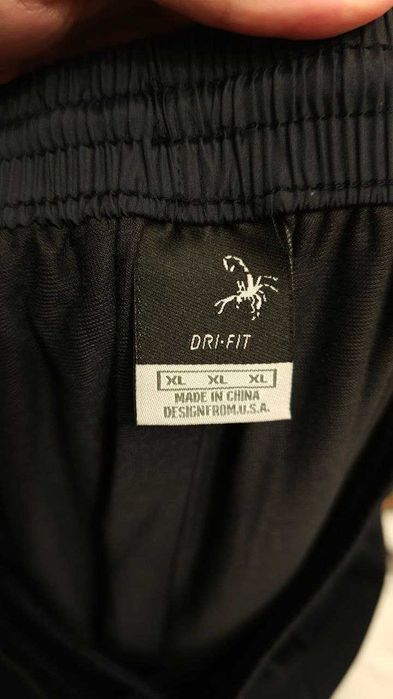 Pantaloni training Dri-Fit albastri - marime XL