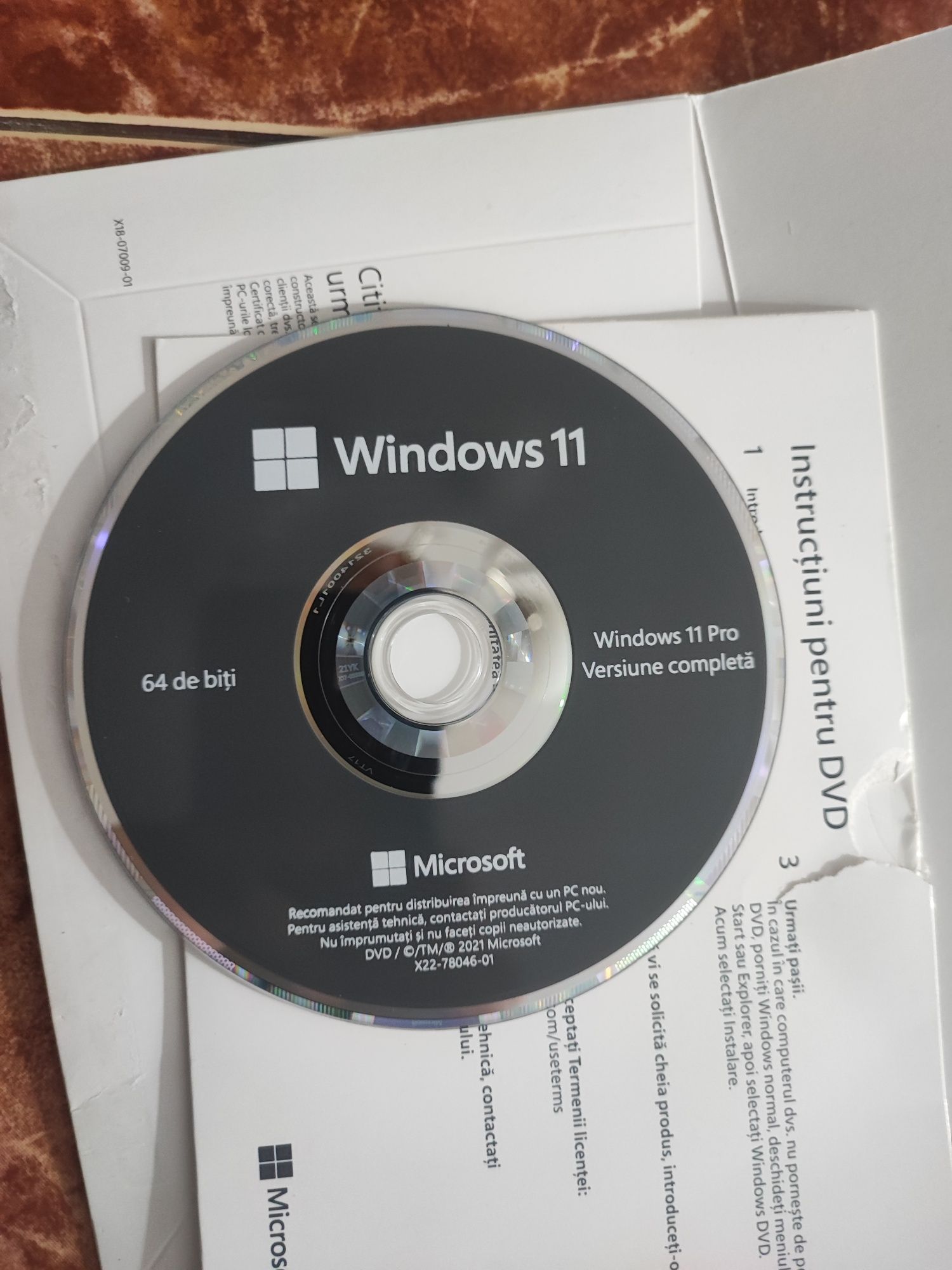 Windows 11 pro 64 bit Romana