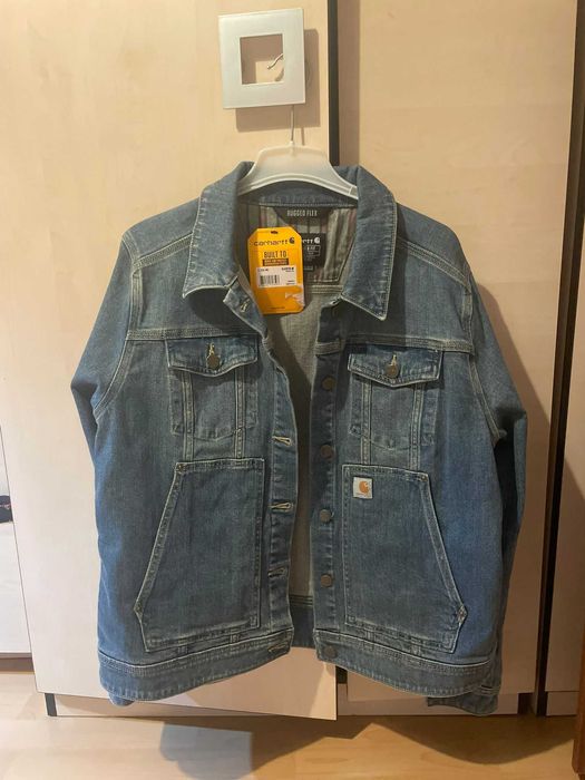Geaca de Blugi Carhartt, marime de femei L nou nouta cu ethiceta