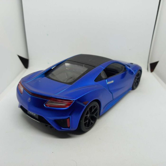 macheta Acura NSX, albastru, Maisto 1/24, stare bună de păstrare