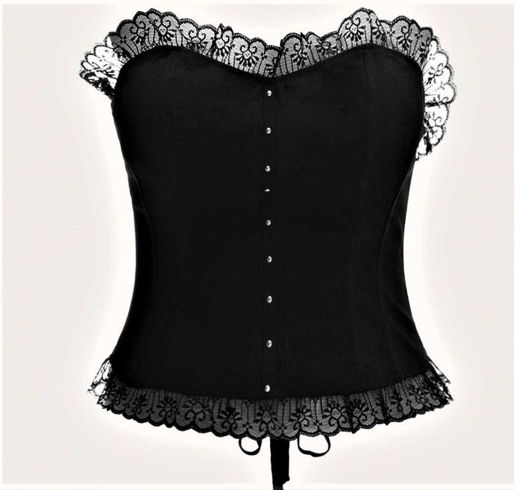 Черен корсет еко кожа, пънк корсет , готик корсет, секси корсет