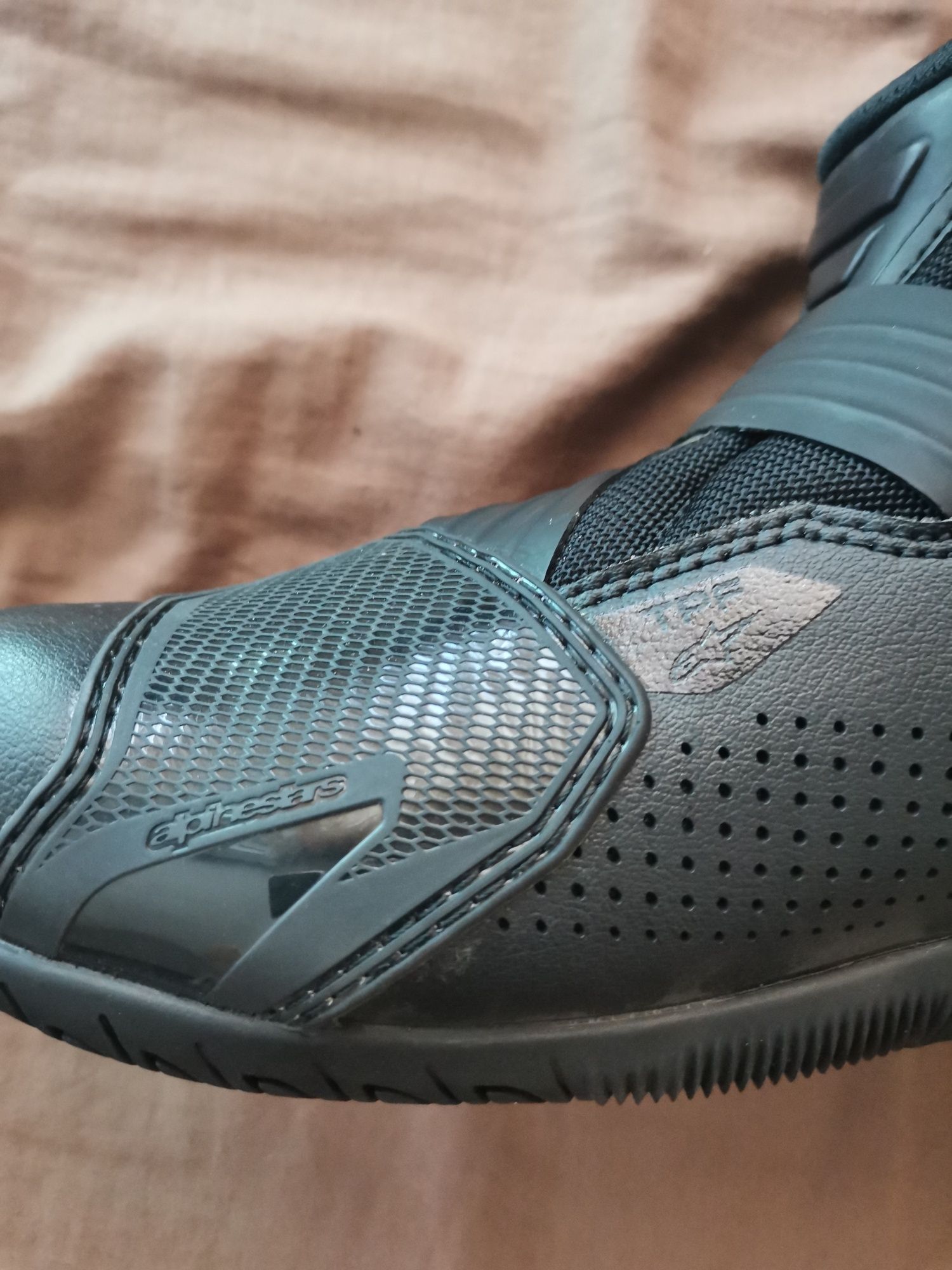 Кожени боти за мотор Alpinestars SMX-1 R V2 Vented