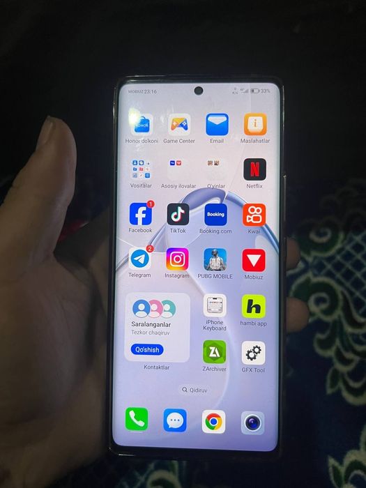 Honor 70 5G xotira 128ga 8+2