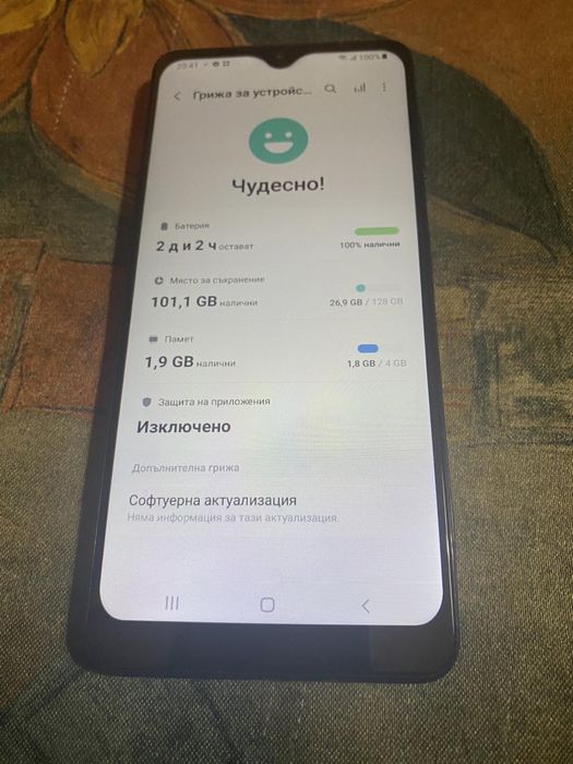 Samsung Galaxy A22 -64GB/4 GB,,зарядно, Dual SIM