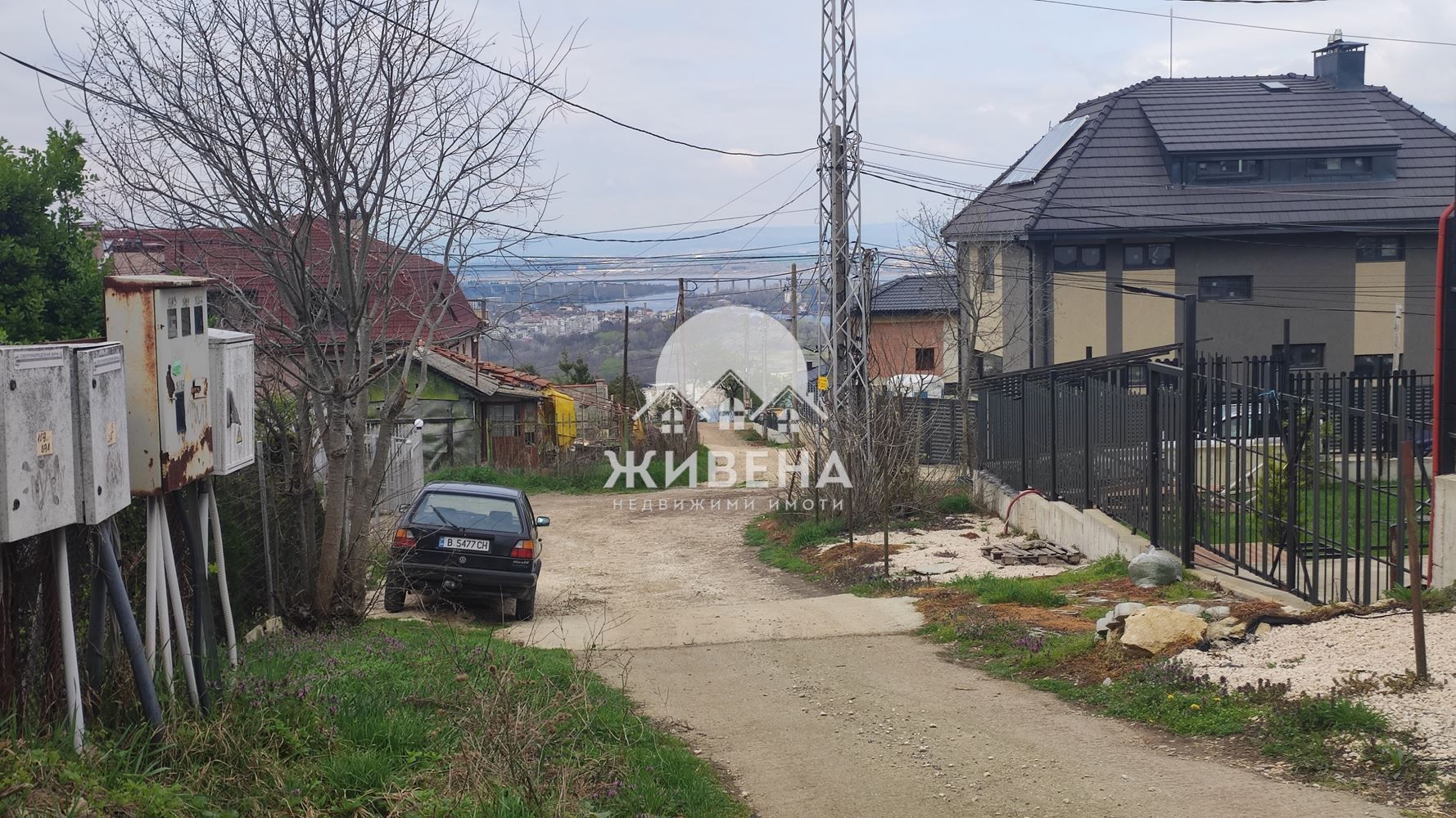 Парцел за жилищно строителство в м-т Зеленика, площ 3424 кв.м