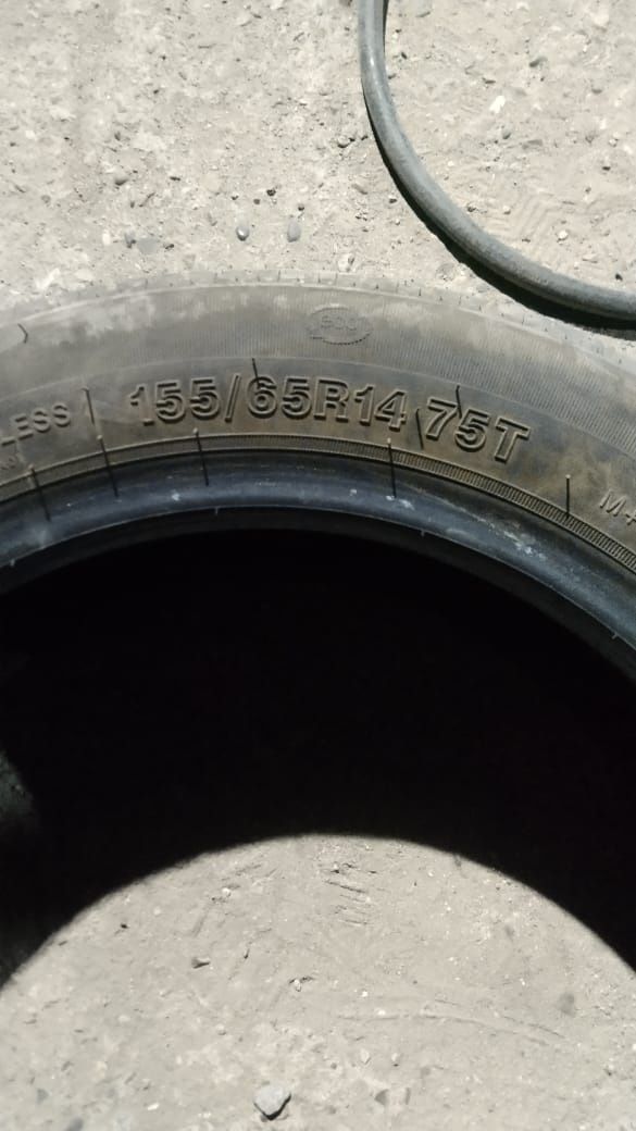 Продам шины 155/65 r14 75t