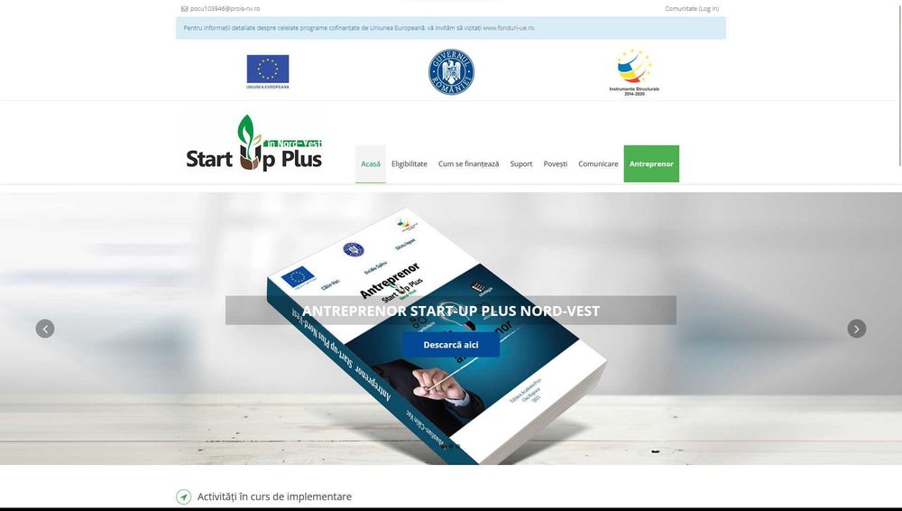 Creare Site Web, Platforme Online, Website prezentare, magazine online