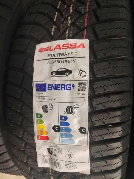 Всесезонни гуми 205/55/16 Lassa