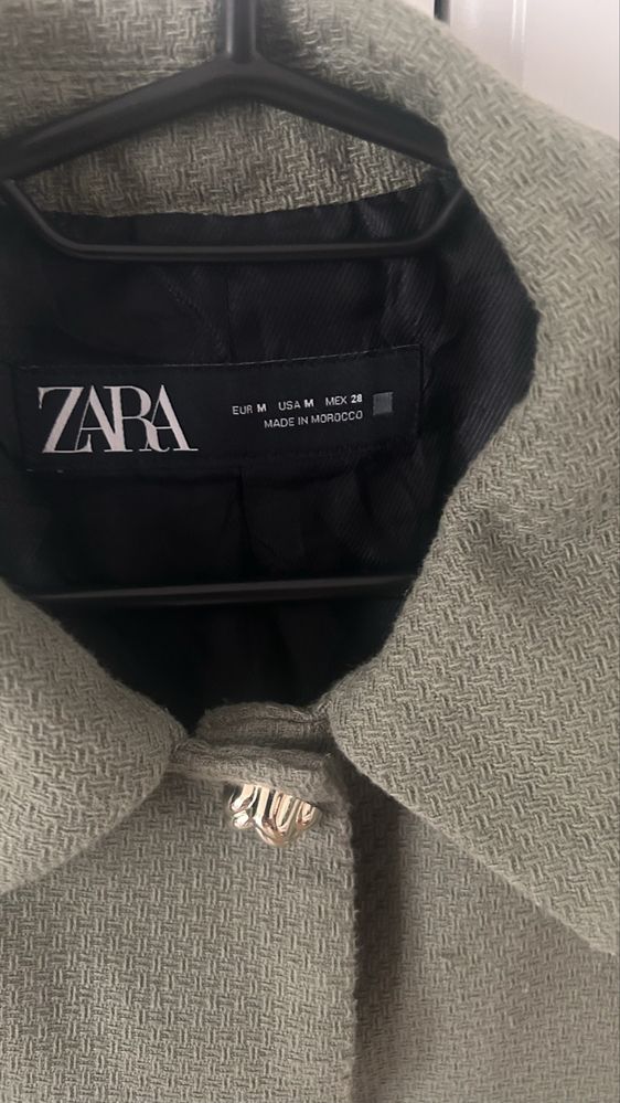 Haina scurta verde Zara