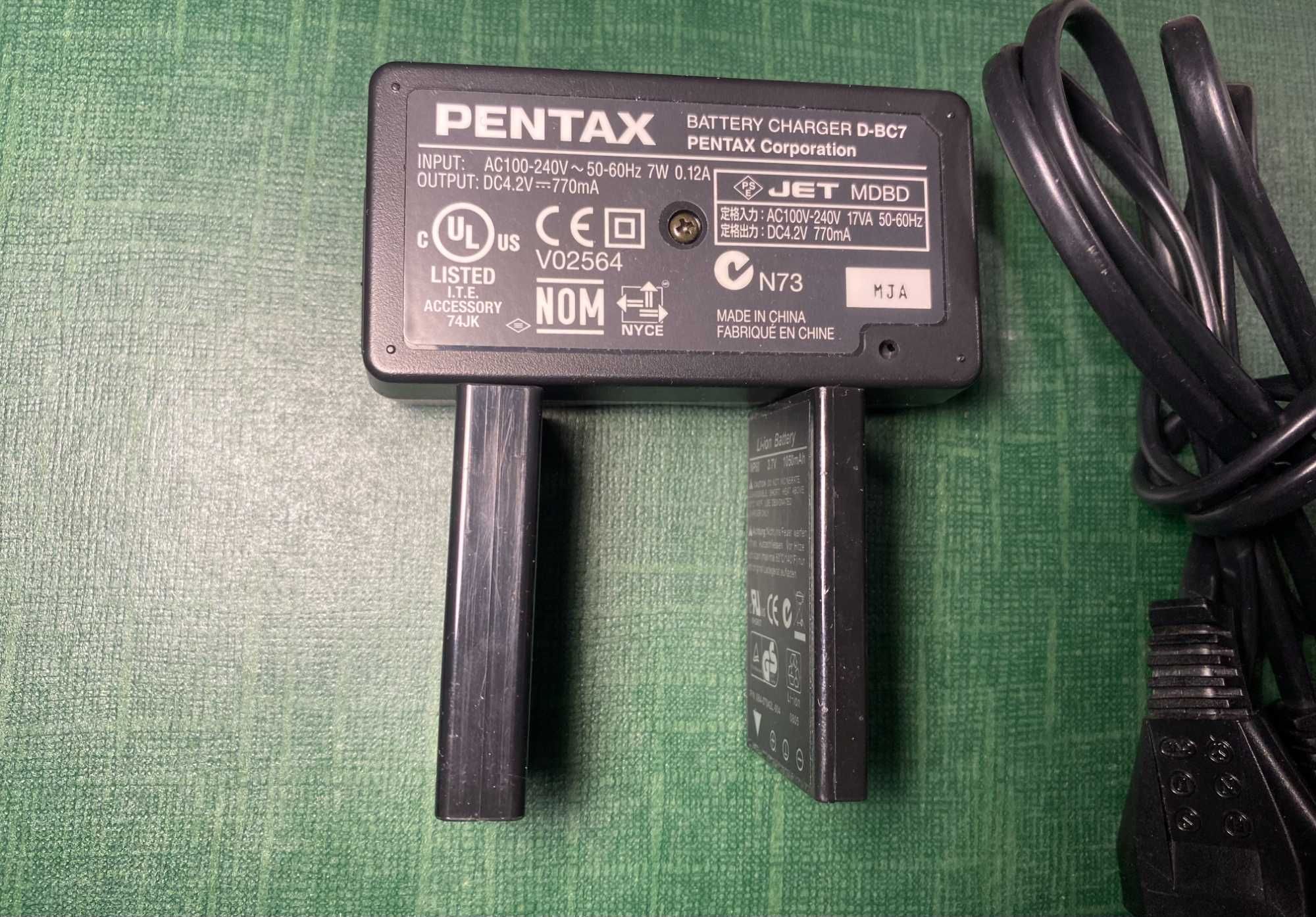 Încărcător Pentax D-BC7 Original D-LI2 I7 Optio450 550 555 750 MX MX4