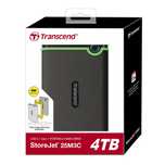 Tashqi qattiq xotira HHD Trascend 2TB 4 TB