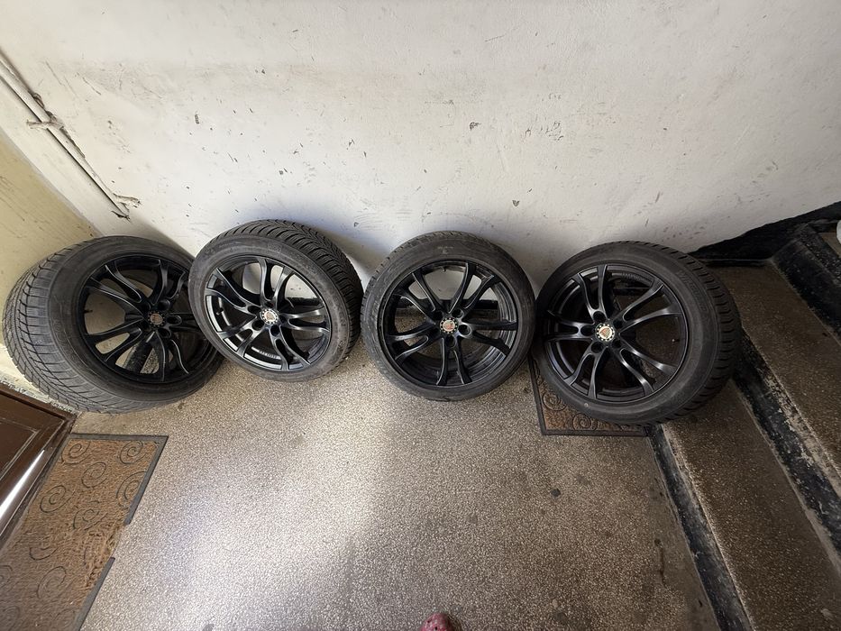 Roți de iarna R17 205/50 originale VW Scirocco, compatibile Golf, Audi