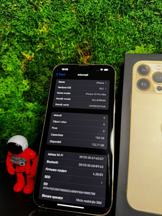 iPhone 13 Pro Max Gold Auriu 128GB 86% Baterie #5008