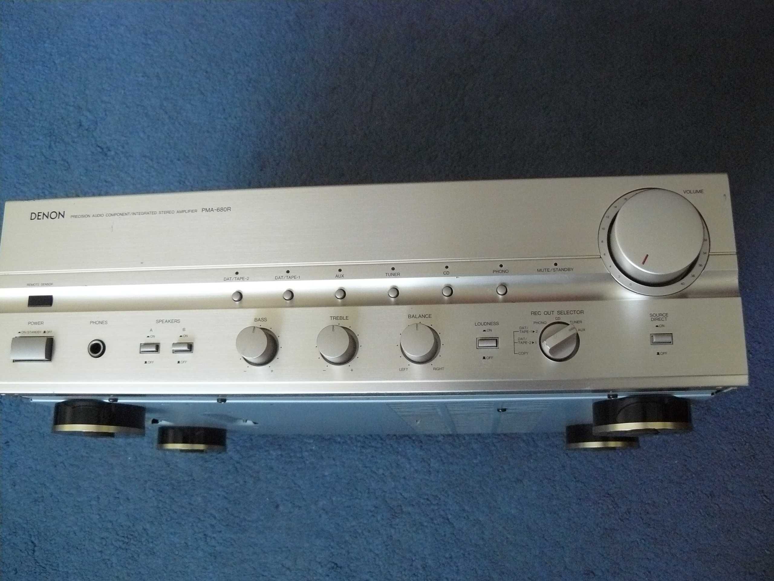 Amplificator Denon pma 680r Silver Gold (Akai sony