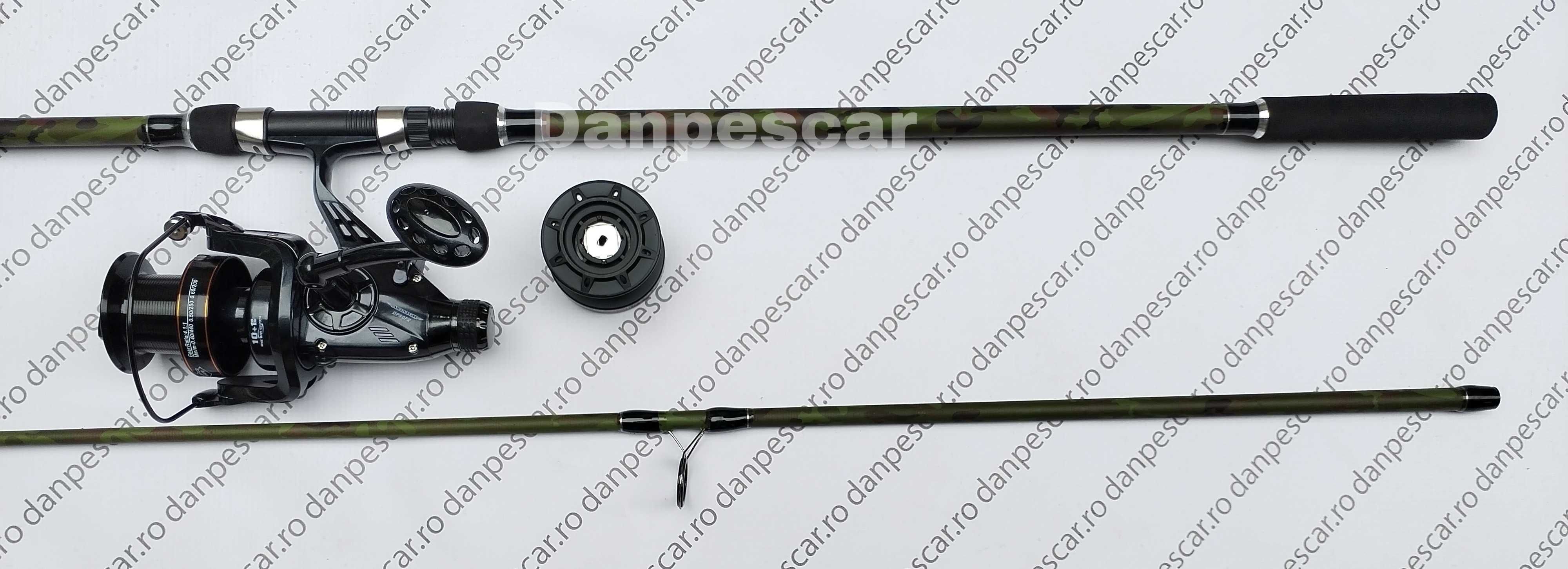 SET CRAP Lanseta 3,90m Wind blade CARP MASTER +Mulineta AVIATOR 8000