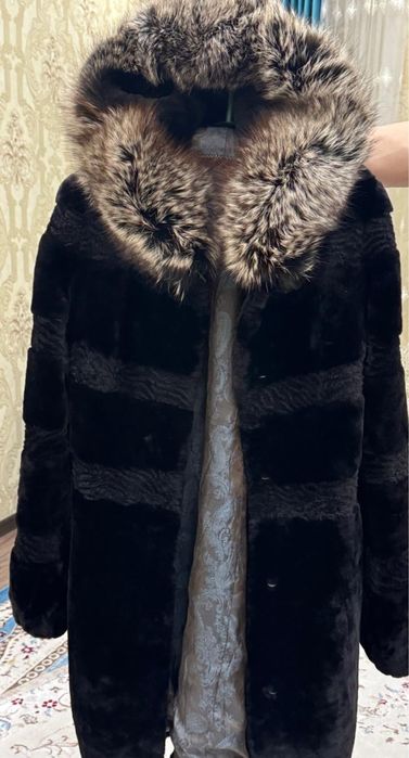 Шуба натуральный мутон производсвто Турция