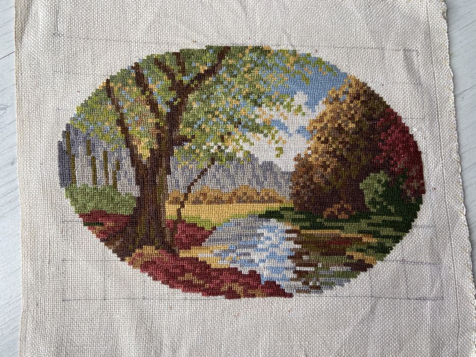 Гоблен Зима, Брези, есен