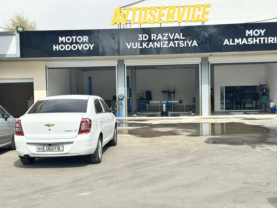 Avtoservis binosining bo’sh honalari ijaraga,mexanik usta yoki tuning