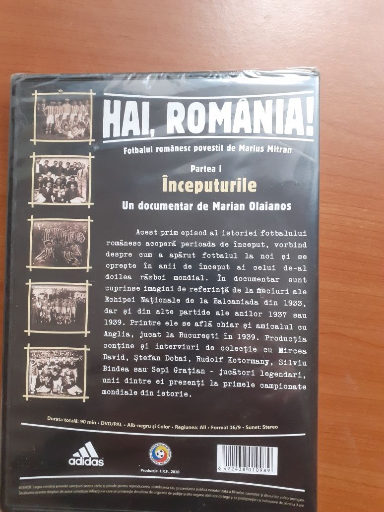 Dvd Fotbalul Românesc Producție F.R.F.2010