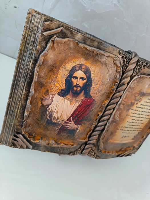 Tablou-icoană tip carte cu suport