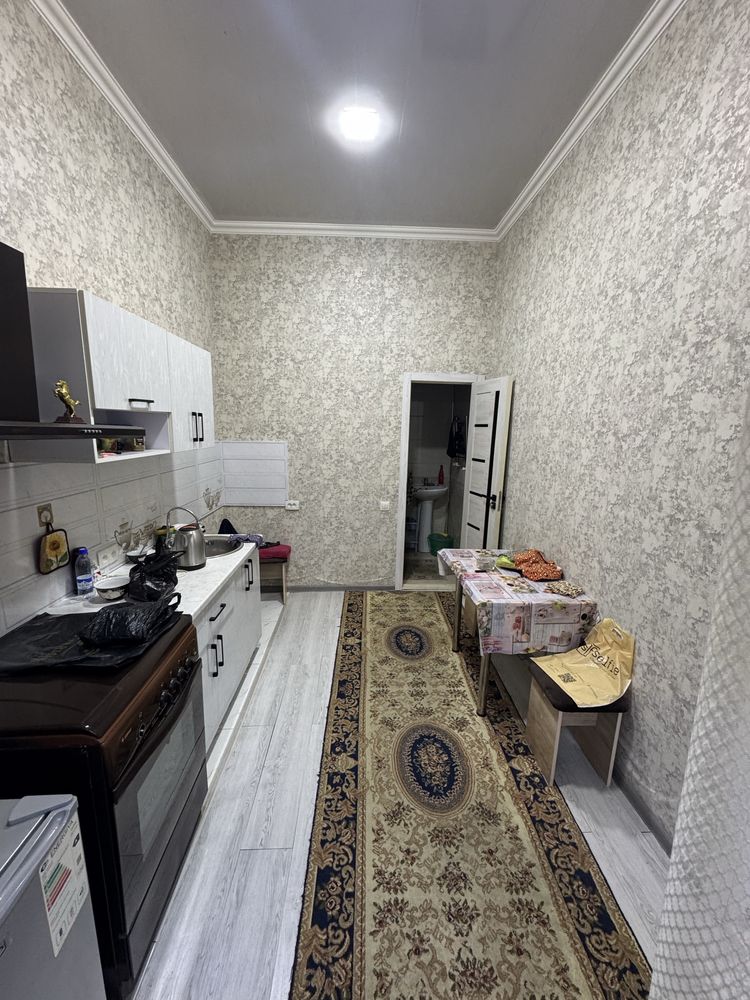 1ком Квартира.Новостройка Мирабад.Общий двор.с ремонтом и с мебелю