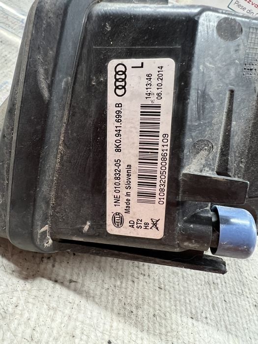 proiector stanga audi a4 b8 2014