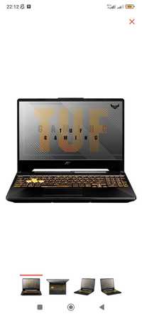 Игровой Ноутбук ASUS TUF Gaming F15 FX506LHB 90NR03U2-M007N0 черный