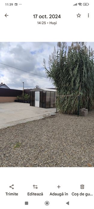 Teren intravilan 500 mp Huși str Corni Nr 119 A