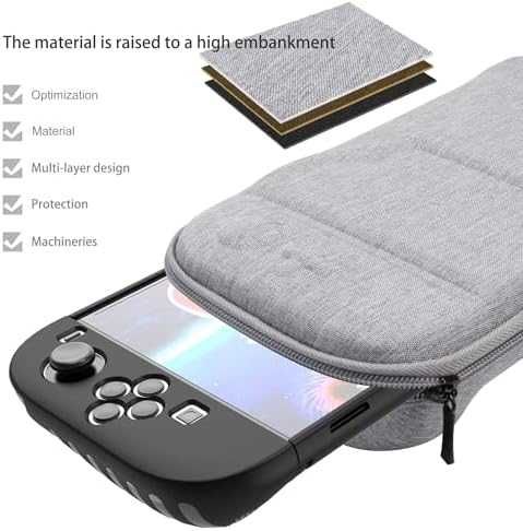 Нов защитен Калъф за Nintendo Switch 2 с отделение + 2 закалени стъкла