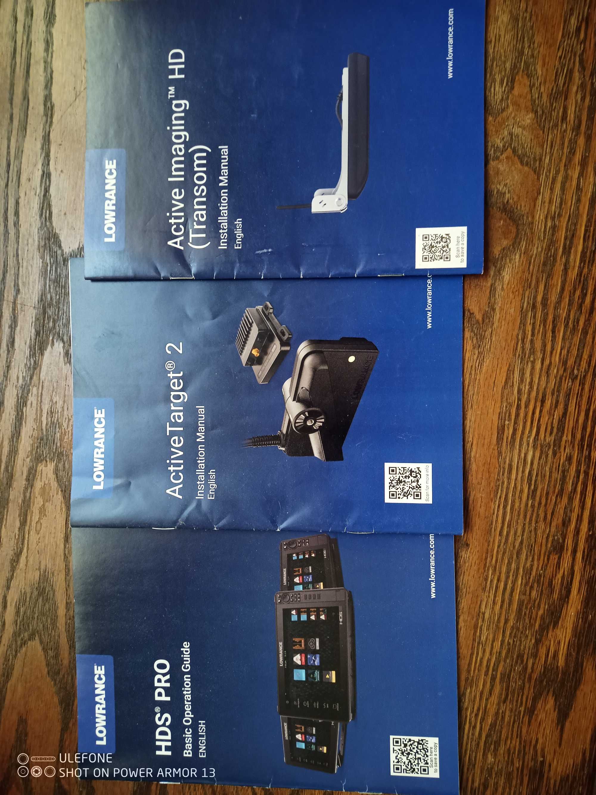 Сонар Lowrance HDS Pro сонда Active Target 3 in 1