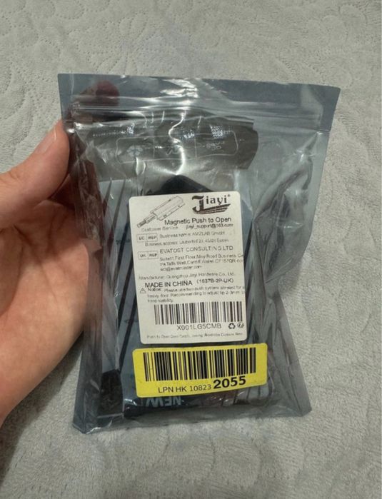 Incuietori cu magneti pentru mobilier, Jiayi, Argintiu