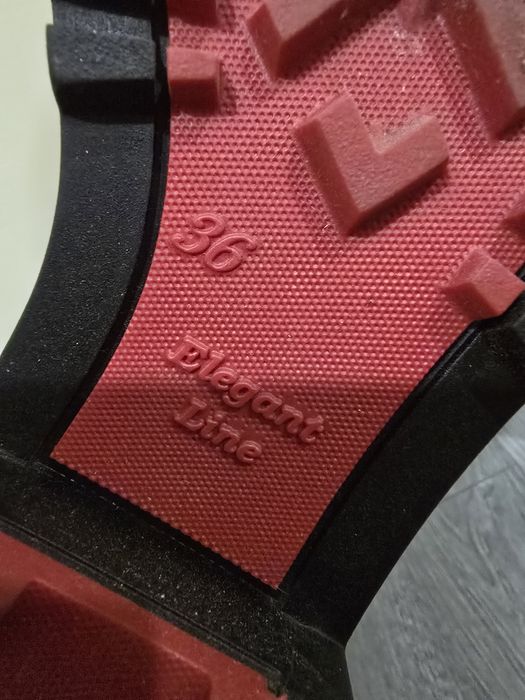 Естествена кожени боти 36 размер