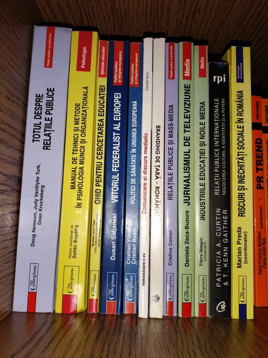 Carti Relatii publice, Jurnalism, Comunicare
