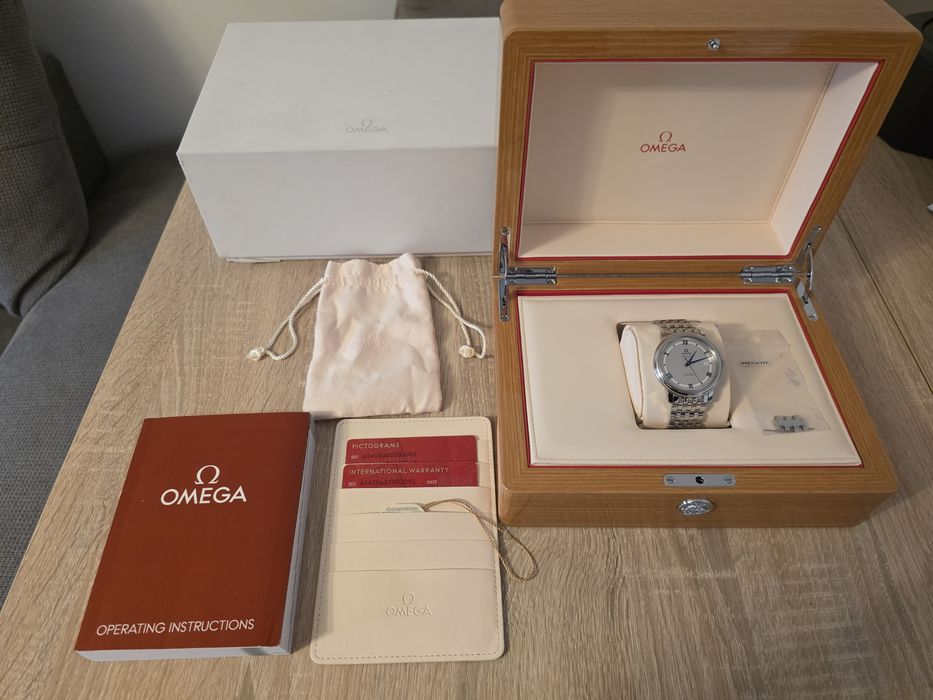 Omega De Ville Prestige Co-Axial Full box & papers