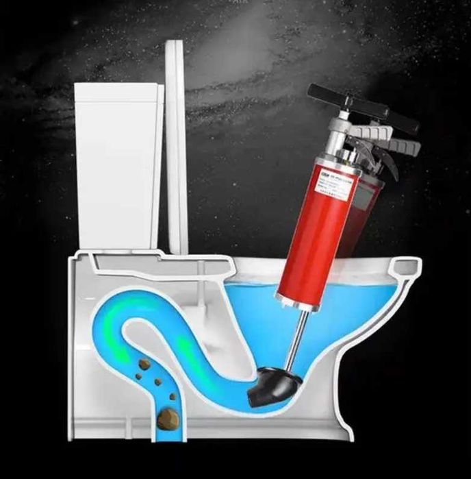 Пневматический вантуз GQ-4 для прочистки канализации