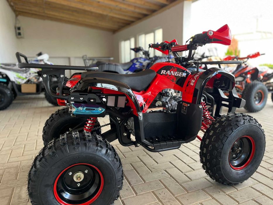 Atv 125cc Ranger 8" Racing 4T Benzina automat rosu