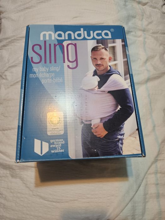 Wrap elastic manduca albastru nefolosit,