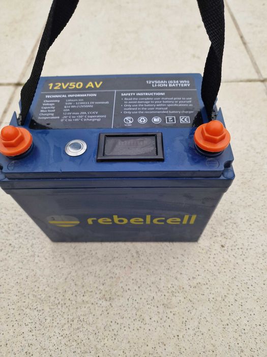 Baterie Rebelcell 12v50ah li-ion