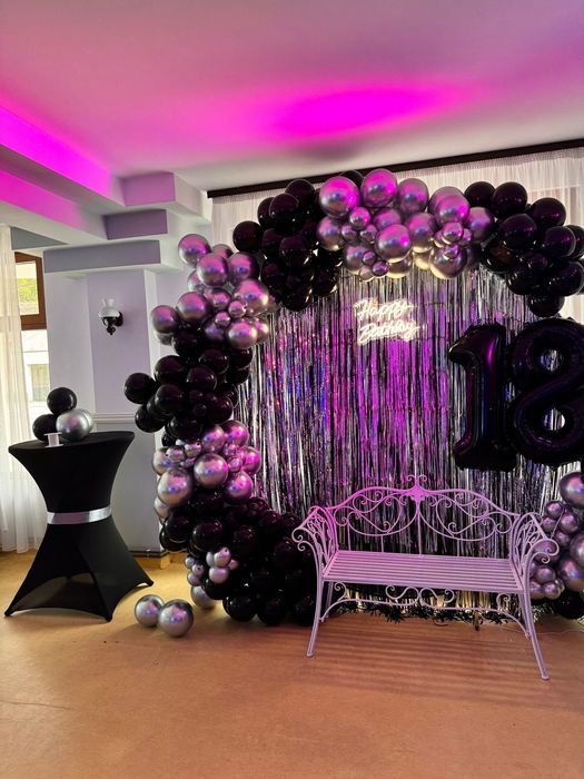 Panou foto,baloane,aranjamente Sali evenimente