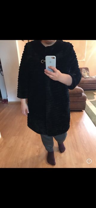 Мутоновая шубка новая