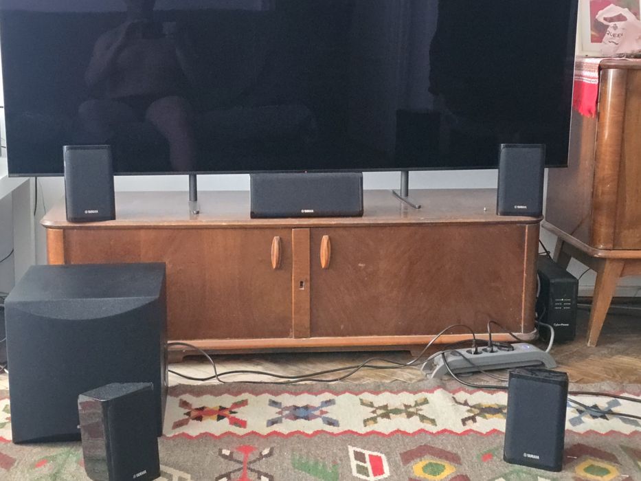 Yamaha 5.1 subufer activ 600 wati