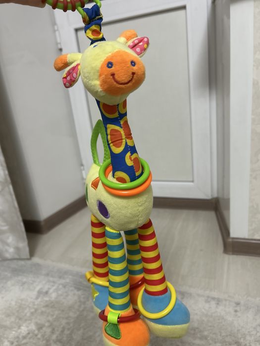 Жираф погремушка