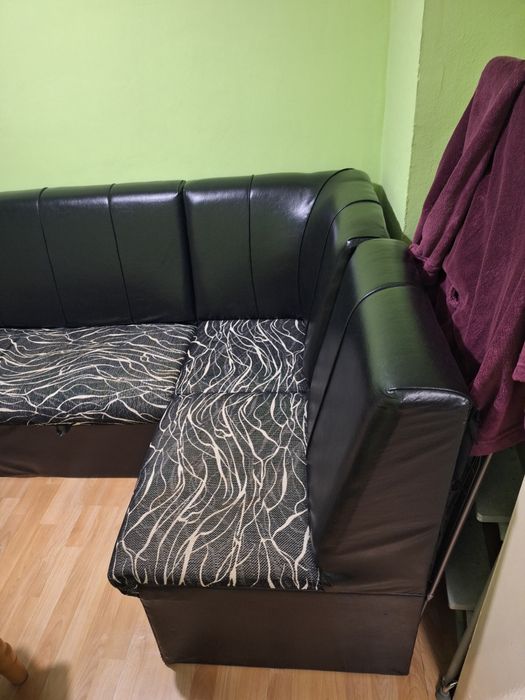 Кухненски ъгъл черен